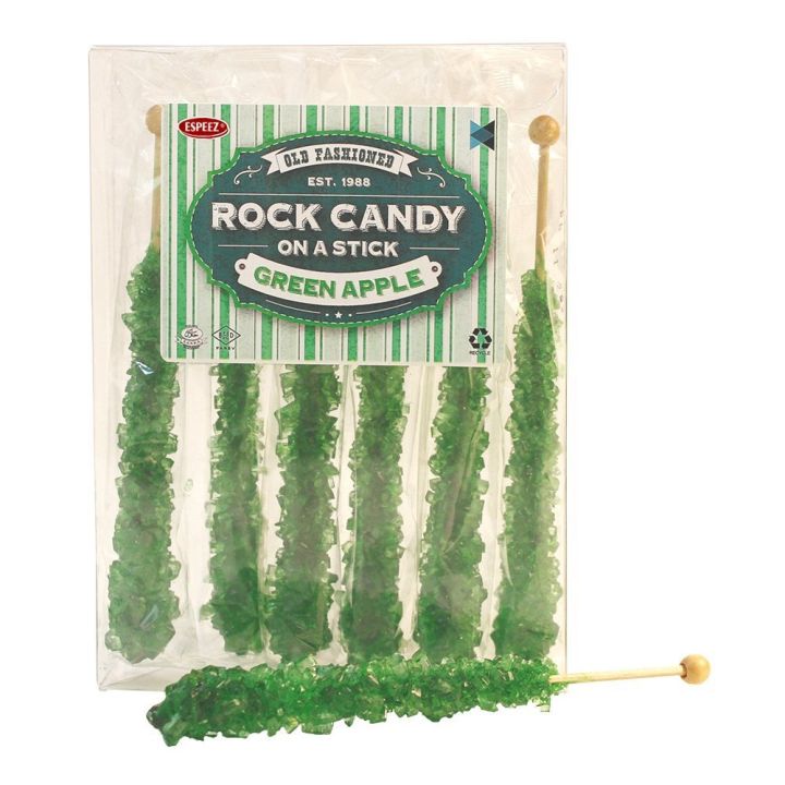 Extra Large Rock Candy Sticks: 36 Espeez Assorted Crystal Rock Candy Sticks  - Candy Party Favors - Bridal Shower Candy - For Birthdays, Weddings,  Receptions, Bridal and Baby Showers - Rock Candy Bulk Assorted (New) 36 Coun