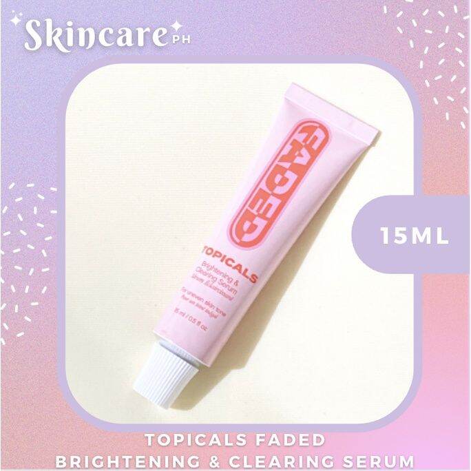 TOPICALS FADED Brightening & Clearing Serum | Lazada PH