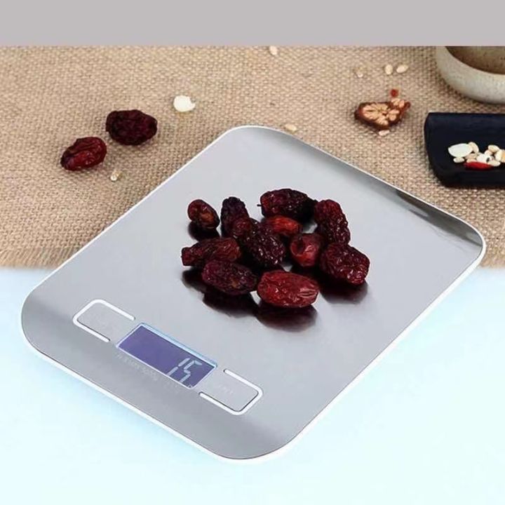 ใหม่-เครื่องชั่งดิจิตอล-สูงสุด-5-กิโลกรัม-kitchen-scale-digital-scale-เครื่องชั่งในครัว-เครื่องชั่งอาหาร-เครื่องชั่งขนม-ตาชั่งดิจิตอล-แบบพกพา-เครื่องชั่ง-ตาชั่ง-ที่ชั่งอาหาร-ตราชั่งดิจิตอล-แถมถ่าน