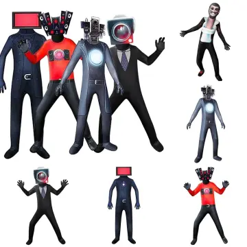 Skibidi Toilet Cosplay Costume Funny Speaker Man Tv Man Camcorderman  Costumes Horror Game Figure Clothing For Kids Adult Gifts - AliExpress