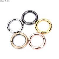 ☢¤♛ 1PCS 28mm Spring O Ringbag HookRound Carabiner Snap Clip Trigger Spring Keyring BuckleO Ring For BagsDIY Bag Accessories