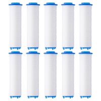 10Pcs Replacement Shower Filter for Hard Water - High Output Shower Water Filter to Remove Chlorine and Fluoride