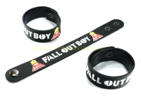 FALL OUT BOY ริสแบนด์ Wristband คุณภาพต่างประเทศ ส่งออก USA UK และยุโรป สินค้าส่งต่างประเทศ ปรับขนาดข้อมือได้สองขนาด พร้อมส่งทุกเส้น FBY352NNN