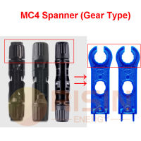 RISIN แผงโซล่า2ชิ้นอุปกรณ์เชื่อมต่อใช้ได้กับตัวเชื่อมต่อ MC4ประกอบและเครื่องมือถอดชิ้นส่วน