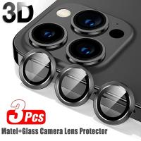 Camera Lens Protector For iPhone 14 Pro Max 11 12 13 Pro Max 14 Plus 14Pro Max Glass Metal Camere Ring Case Cover Protective Cap  Screen Protectors