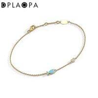 DPLAOPA 925เงินสเตอร์ลิง Pulsera จี้ปลา Lov โซ่สร้อยข้อมือยุโรปเครื่องประดับวันหยุด Wearring เครื่องประดับปาร์ตี้เครื่องประดับ