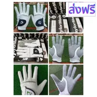 [สินค้าพร้อมจัดส่ง]⭐⭐ถุงมือนักกอล์ฟชายTaylormade Genuine Cabbreta leather Golf Gloves with anti-slippery fabric[สินค้าใหม่]จัดส่งฟรีมีบริการเก็บเงินปลายทาง⭐⭐