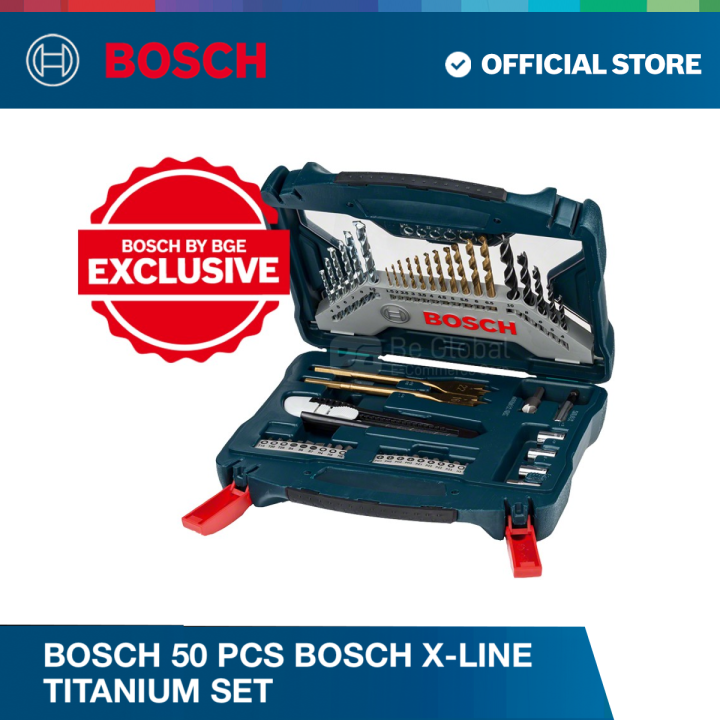 Bosch 50 pcs Bosch XLine Titanium Set Tools/Accessories Lazada PH