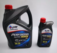 PTT Performa Synthc Plus EVOTEC 5w-30 เบนซิน ขนาด 5 ลิตร (4+1) ลิตร