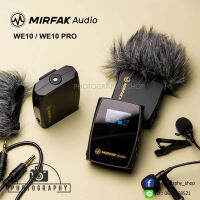 ไมค์ MOZA MIRFAK DUAL TRANSMITTER WIRELESS MICROPHONE SYSTEM WE10 PRO ไมโครโฟน รับประกัน 1 ปี