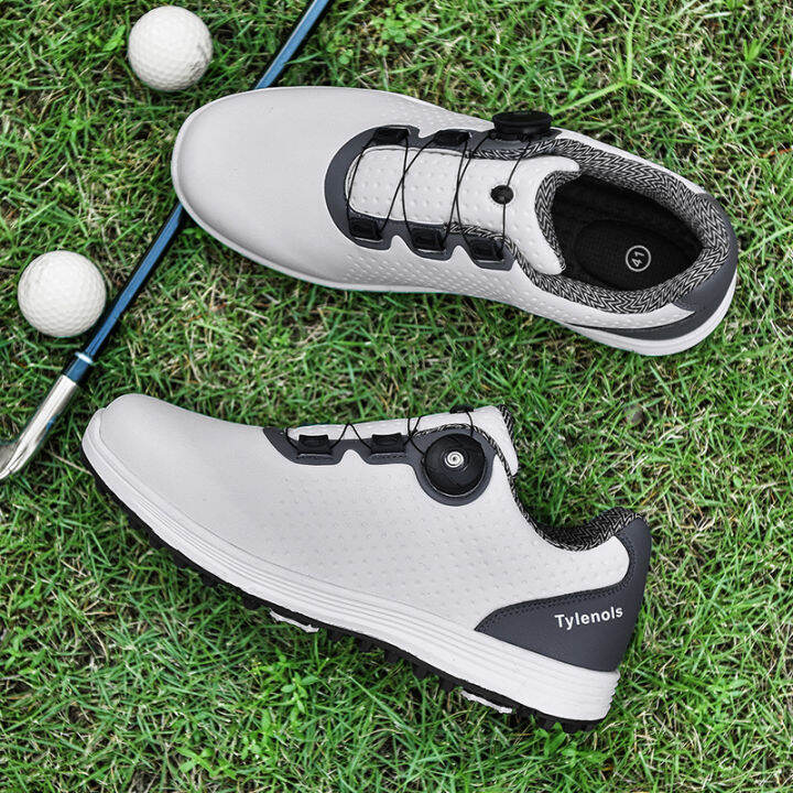 2022 new golf Sneakers Men's boa Waterproof Shoes Outdoor Walking
