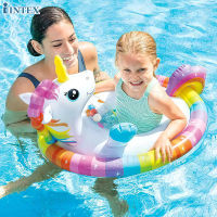 INTEX ห่วงยาง ห่วงยางเป่าลม  ห่วงสอดขารูปสัตว์ See-Me-Sit Rider Inflatable Pool Floats - Assortment รุ่น 59570 คละลาย