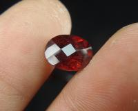 พลอย โกเมน { GARNET } 2.97 ct. หน้าตาข่าย !!! พลอยดิบธรรมชาติ #อัญมณีประจำราศีราศีมังกร (14 ม.ค. – 13 ก.พ.)  ♡ รูปทรง ไข่ หน้าตาข่าย ♡ ค่าความแข็ง 7  ♡ คุณภาพ VVS  ♡ ขนาด 7.6 x 9.7 x 4.7 mm.  ♡ แหล่งที่มา ประเทศ Africa