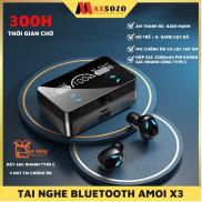 Tai nghe Bluetooth không dây AMOI X3 Pro Cao Cấp Cảm biến vân tay