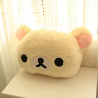 ตุ๊กตายัดฟองน้ำผิวนุ่มตุ๊กตา Rilakkuma Kiiroitori Chick หมอน Rilakkuma คู่ตุ๊กตาหมีตุ๊กตาหมีที่อุ่นมือฤดูหนาวของขวัญเด็กคริสต์มาส