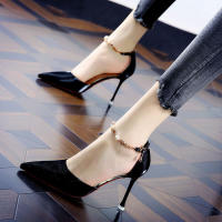 รองเท้าแตะสำหรับสุภาพสตรี รองเท้าส้นสูง รองเท้าแตะผูกเชือก รองเท้าแตะผู้หญิงเพิ่มความสูงแบบสบาย ๆ