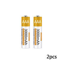 (มีในสต็อก) แบตเตอรี่ AAA 1.5V Li-Ion AA แบตเตอรี่แบบชาร์จไฟได้3000MAh AA ไอออนสำหรับเมาส์ควบคุมระยะไกลพัดลมขนาดเล็กของเล่นไฟฟ้า **