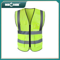 Reflective Vest เสื้อกั๊กเรืองแสง เสื้อสะท้อนแสง ฟรีไซส์ เสื้อจราจร เสื้อกั๊กเซฟตี้ เพิ่มความปลอดภัย แสงเห็นได้ชัด เสื้อกั๊กทำงาน