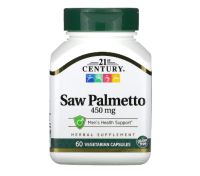 21st Century Saw Palmetto 450 mg 60 Vegetarian Capsules