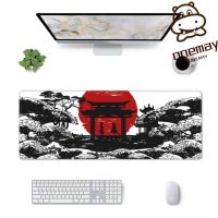 ONE-MAYSHOW Mouse Pad Japanese Non-Slip Large Gaming Desk Pad