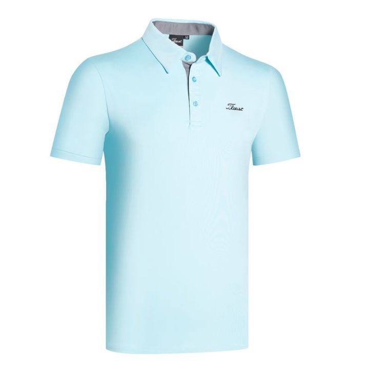 golf-clothing-summer-quick-drying-sports-mens-polo-shirt-solid-color-short-sleeved-t-shirt-breathable-outdoor-casual-wear-top-titleist-honma-amazingcre-descennte-southcape-malbon-utaa