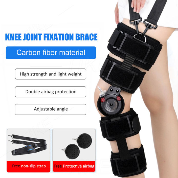 ROM Hinged Knee Brace Support - Torn Acl Meniscus Tear Surgery Recovery ...