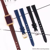 Leather Watch Bracelet Womens Fashion Watchband for Folli Follie /Citizen Small Dial Skin Chain 10mm 12mm 14mm 15mm