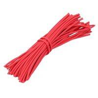 【LZ】☬  Keszoox-Polyolefin Calor Shrinkable Tubo Luva Do Cabo De Arame Diâmetro Interno Vermelho 10 m Comprimento 2mm