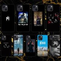 Ninho France French Rapper Phone Case For iPhone 11 12 Mini 13 14 Pro XS Max X 8 7 6s Plus 5 SE XR Shell Phone Cases