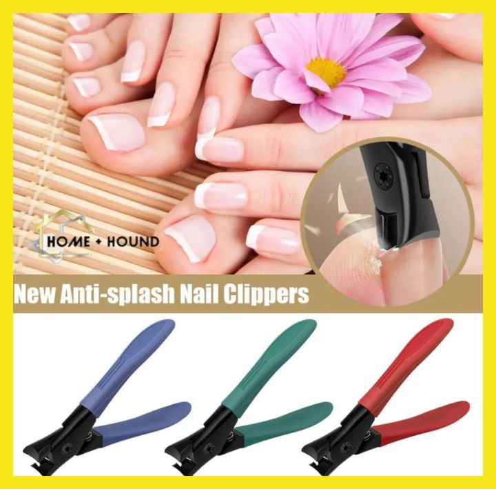 Toenail Cutters Large Opening Nail Clippers Anti-Splash Ingrown