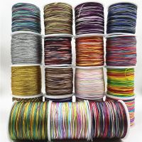 【YF】❖  0.8mm 10yards Colourful Cord Thread Chinese Knot Macrame Braided String Tassels Beading Shamballa