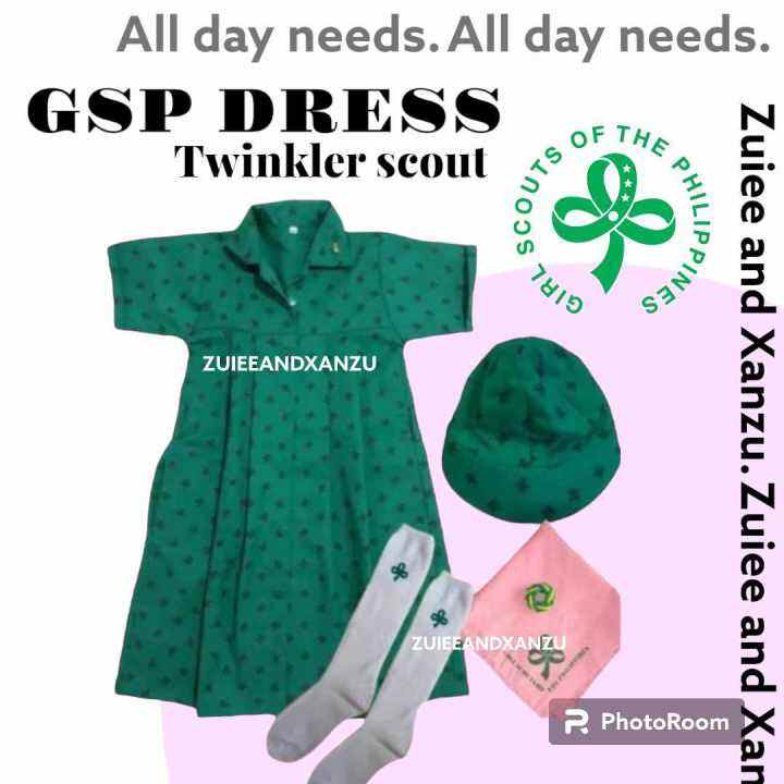 ADN'S NEW TYPE A TWINKLER SCOUT SET uniform for kids FOR GIRLS | Lazada PH