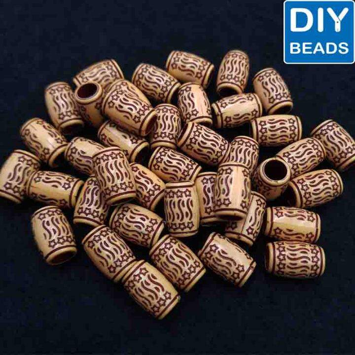 Wooden Beads G318 Oblong 250grams Lazada PH