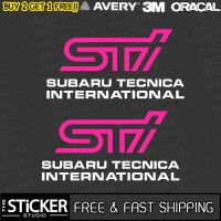 Subaru STI Tecnica International Logo Impreza Fog lamp sticker