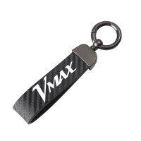 Carbon fiber motorcycle keychain key ring for Yamaha VMAX 1200 VMAX 1700 VMAX1200 VMAX1700 Motorcycle Accessories