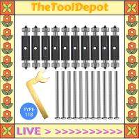 TheToolDepot 10ชิ้นกล่องสวิตซ์เทปด้านล่างเครื่องซ่อมแซมความเสียหายกล่องเชื่อมต่อมัลติฟังก์ชั่นป๋อ