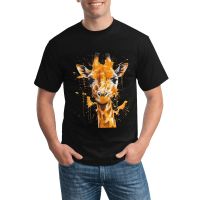 Giraffe T Shirt Ink Drawing Trending Cotton T Shirts Short Sleeves Custom Funny Tee Shirt Beach Plus Size Tops