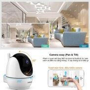 Camera Wifi Sh026 3.0Mpx, xoay 360, đàm thoại 2 chiều