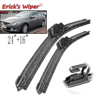 Ericks Wiper LHD Front Wiper Blades For Mazda 6 GH1 MK2 2007 - 2012 Windshield Windscreen Front Window 24