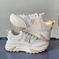 Spring Summer Women Comfortable Outside Grass Golf Sports Training Shoes White Khaki Girls Golf Trainers