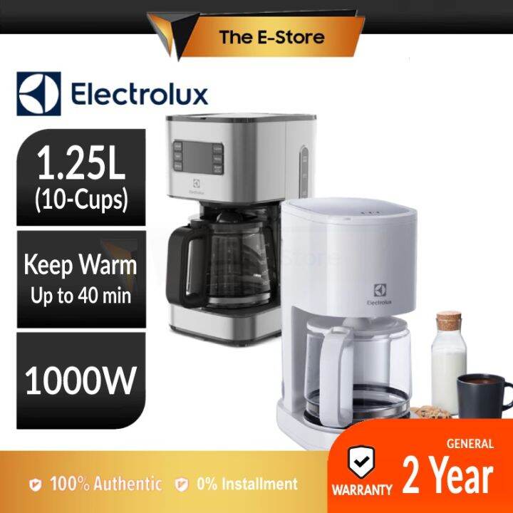 Electrolux UltimateTaste 500 1.25L (10Cups) Drip Coffee Maker E2CM1