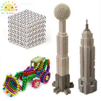 SS 216Pcs 5Mm DIY Magic Magnet Magnetic Blocks Balls Sphere Cube Beads Puzzle ของเล่นสร้างความเครียด Reliever