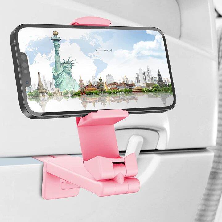 Moko Universal Airplane in Flight Phone Mount. Handsfree Phone Holder