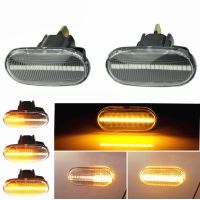 For Honda Accord Civic CRX Del Sol Fit Integra LED Dynamic Turn Signal Lamp Flowing Side Marker Light Indicator Car Accessories