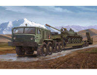 พลาสติก โมเดล ประกอบ TRUMPETER สเกล1/35 MAZ-537G intermediate type with MAZ/ChMZAP 5247G semi-trailer