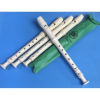 KING ขลุ่ย รีคอร์เดอร์ SOPRANO RECORDER GERMAN K100(สีขาว)