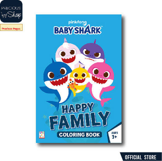 Pinkfong - Baby Shark, Happy Family Coloring Book | Lazada PH