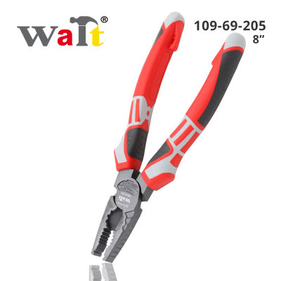 WAIT 6" 7" 8" High Leverage Combination Pliers CombiMax Electrician labor-saving pliers For holding gripping bending and cutting