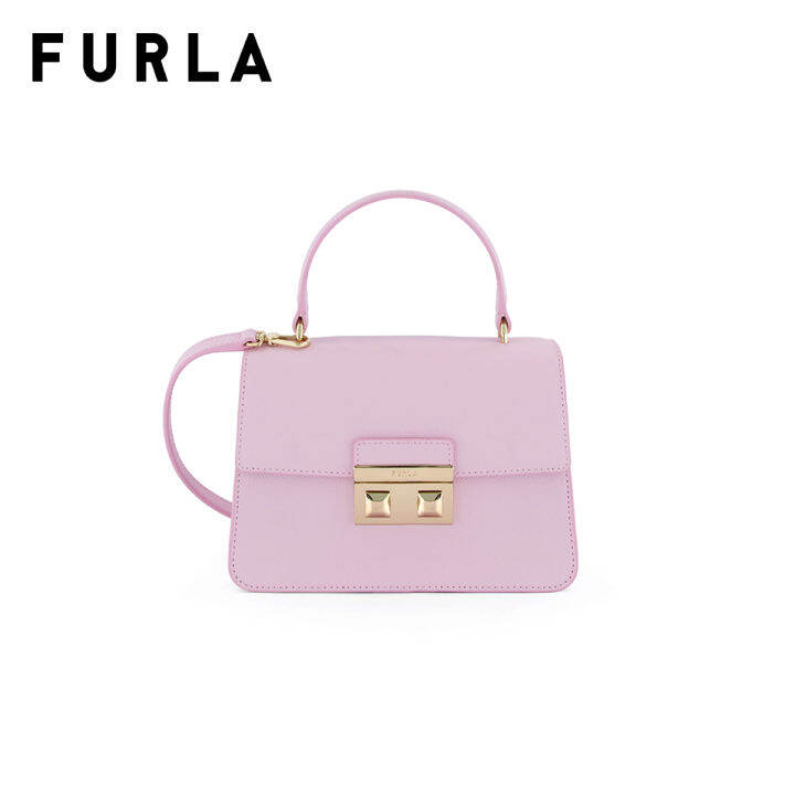 FURLA BELLA MINI TOP HANDLE กระเป๋าถือผู้หญิง Lazada.co.th