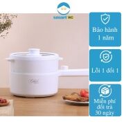 Nồi đa năng 4 chế độ nướng, lẩu, hấp, nấu 2.5l Ceool